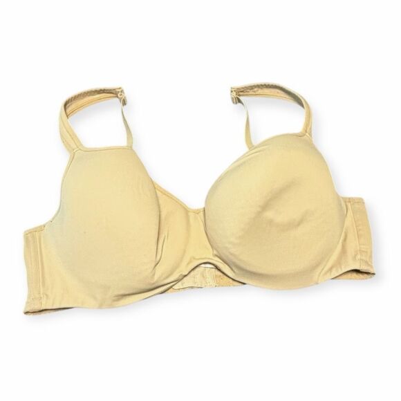 CACIQUE Women’s Beige Smooth Balconette Bra Size 44D - Picture 1 of 4